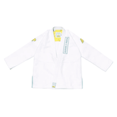 Kids BJJ Gi A&P Batch 73 SpongeBob White Pearl Weave Jiu Jitsu Kimono