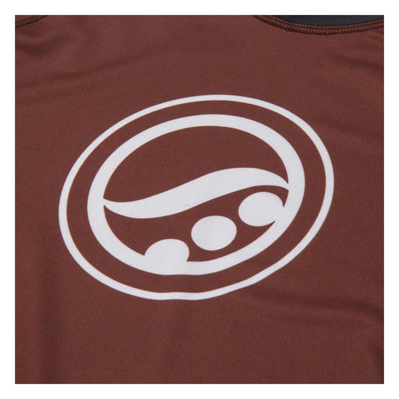 Shoyoroll 2022 Small Sleeves Brown Ranked Rash Guard